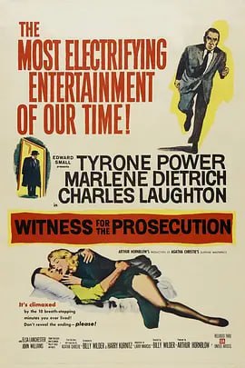 控方证人 Witness for the Prosecution (1957)4K高清修复版本 3.42G